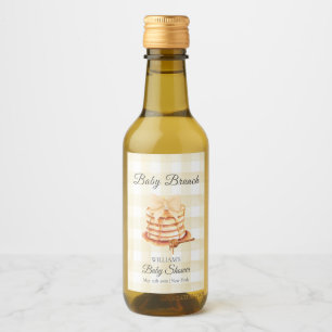 Baby Shower de brunch de bronce de tortizo amarill