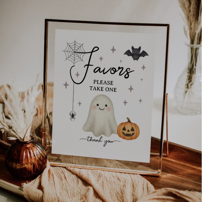 Baby Shower de Halloween favorece el volante del p (Subido por el creador)