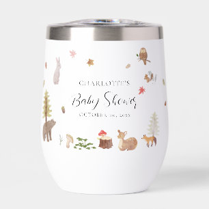 Baby Shower de los animales de Woodland otoño