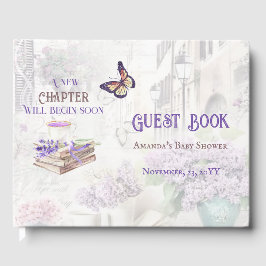 Baby Shower del libro de invitados de New Chapter 