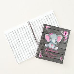 Baby Shower del libro Elephant Hues Pink