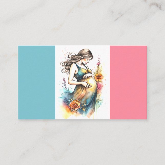 Baby Shower es una invitación a la Invitación Chic (Anverso)