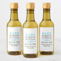 Baby Shower Favorito Baby Making Potion Sky Blue M