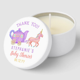 Baby Shower, Fiesta de té de Unicorn Gracias