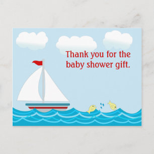 Baby Shower Gracias a la postal