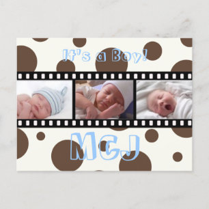 Baby Shower Gracias a las postales insertar sus fo
