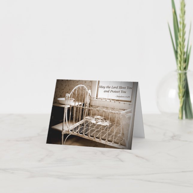 Baby Shower Gracias Nota Que El Señor Te Bendiga (Anverso)