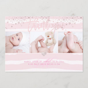 Baby Shower Gracias por el anuncio de nacimiento d
