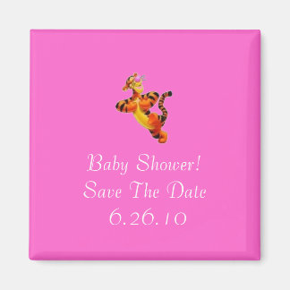 Baby Shower Guardar el imán de fecha