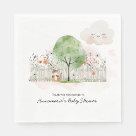 Baby Shower Neutral de género C | Servilleta de pa