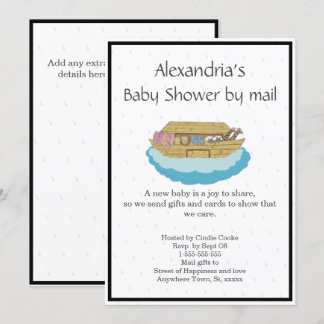 Baby Shower neutral de género por invitación por c