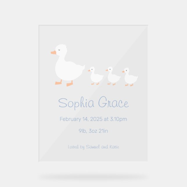 Baby Shower o Rótulo de Invitación de decoración d (Anverso)