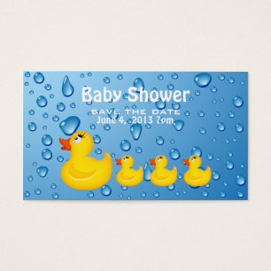 Baby Shower salva a la suerte de duckie amarillo
