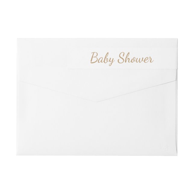Baby Shower simple (Reverso)