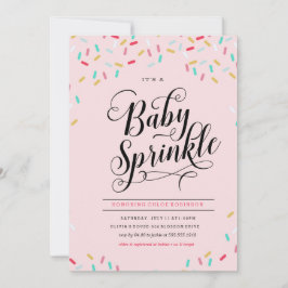 BABY SPRINKLES CONFETTI INVITACIÓN
