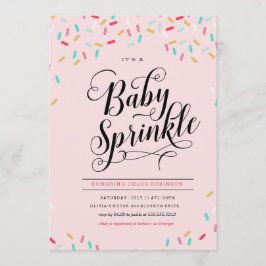 BABY SPRINKLES CONFETTI INVITACIÓN