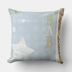 Baby Square Cojín decorativo Blue