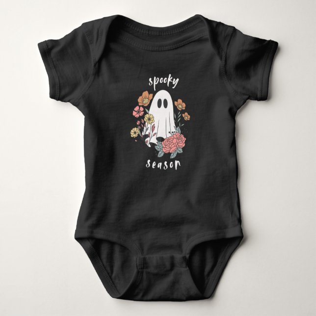 Baby Strampler Body Spooky Season (Anverso)
