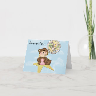 Baby Teddy Bear Invitación