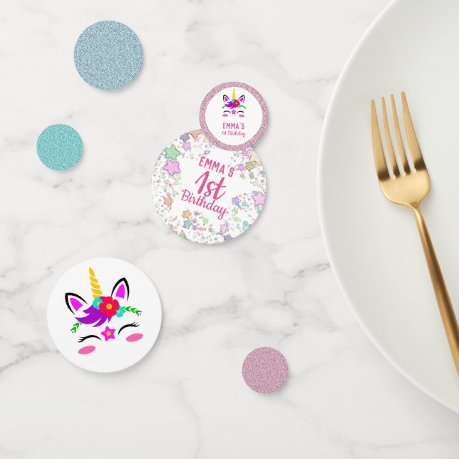 Baby Unicorn Confetti (Grupo)