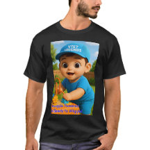 babyJoy Serie 7 #VL - Camiseta masculina con energ