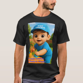 babyJoy Serie 7 #VL - Camiseta masculina con energ