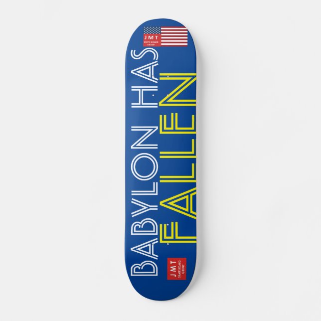 BABYLON HA CAÍDO Skateboard (Anverso)