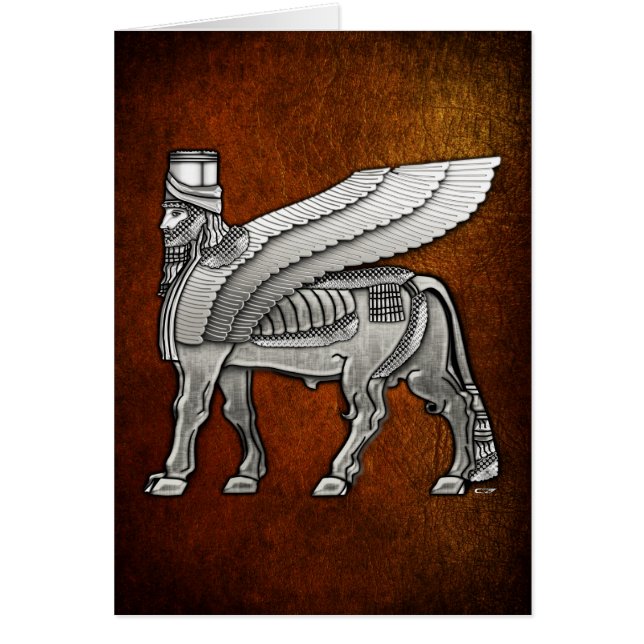 Babylonian Winged Bull Lamassu (Frente)