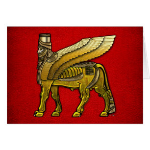 Babylonian Winged Bull Lamassu