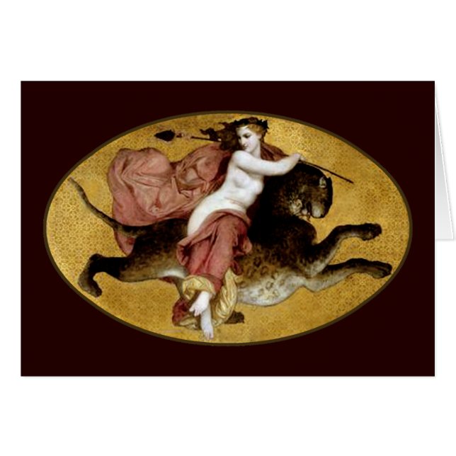 Bacchante En Una Pantera (Anverso (Horizontal))