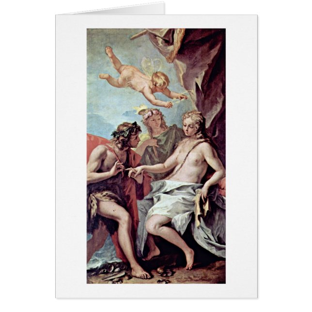 Bacchus y Ariadne de Sebastiano Ricci (Frente)