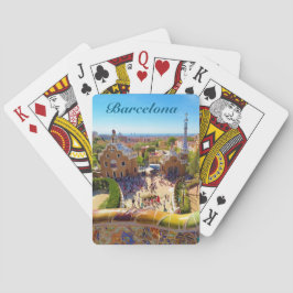 Bacelona Park Guell, Cartas Clásicas de Juego
