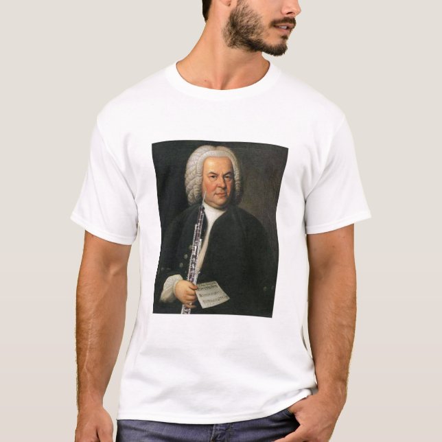 Bach con la camiseta del cuerno inglés (Anverso)