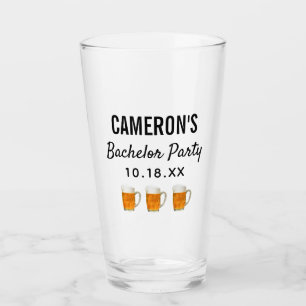 Bachelor Party Modern Wedn Favor de la cerveza