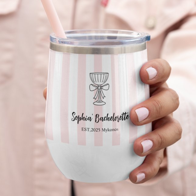 Bachelorette | Bandas rosadas | Nombre y ubicación (Subido por el creador)