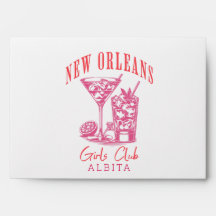 Bachelorette clásica de cóctel de Nueva Orleans