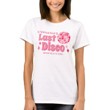 Bachelorette Disco Camisetas del Personalizable te