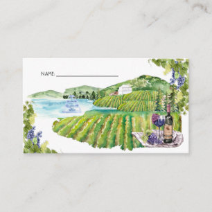 Bachelorette Napa   Tarjeta de localización de nom