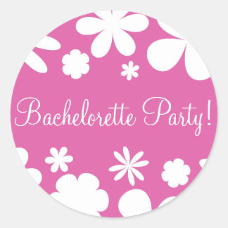 Bachelorette Party Daisy Chain Sello para sobres