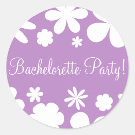 Bachelorette Party Daisy Chain Sello para sobres