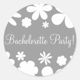 Bachelorette Party Daisy Chain Sello para sobres