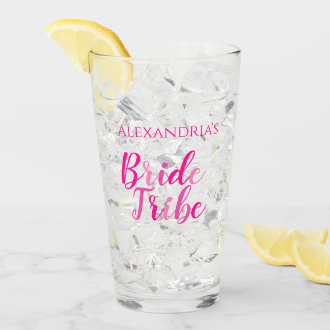 Bachelorette Party de nombre de novia de rosa cali (Anverso (hielo))