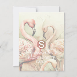 Bachelorette Party Event Tarjeta de respuesta de c