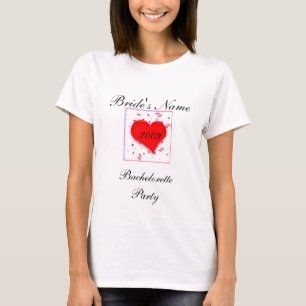 Bachelorette Party, plantilla de camiseta de 2009