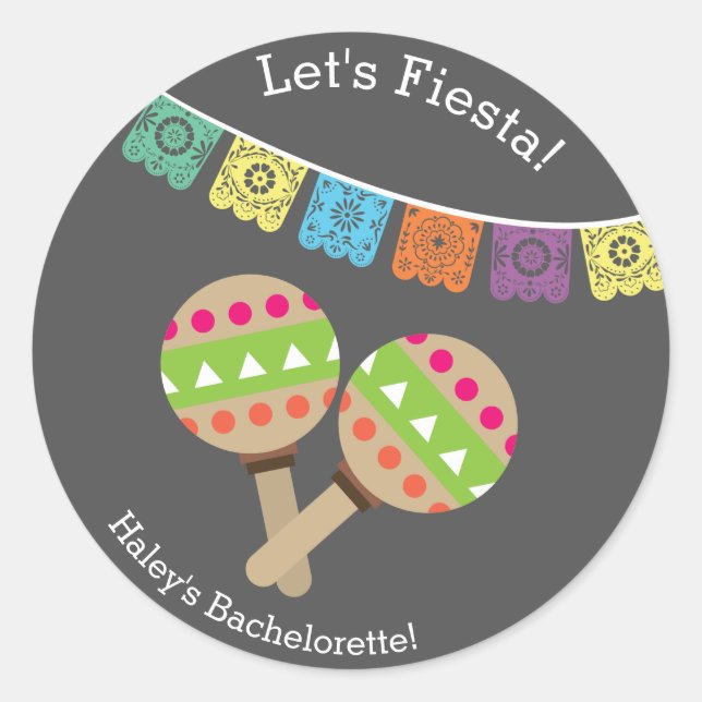 Bachelorette Pegatina - Última Fiesta (Anverso)