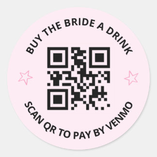 Bachelorette QR/Venmo Pegatina