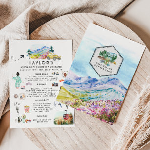 Bachelorette Weekend Itinerary   Campamento de ver