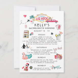 Bachelorette Weekend Itinerary   Las Vegas