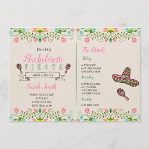 Bachillerato de Fiesta con invitación de Itinerari