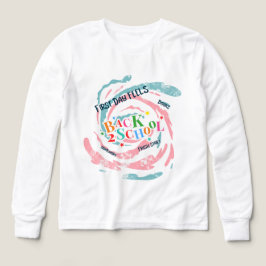 Back 2 School First Day Siente Que Los Libros Trab